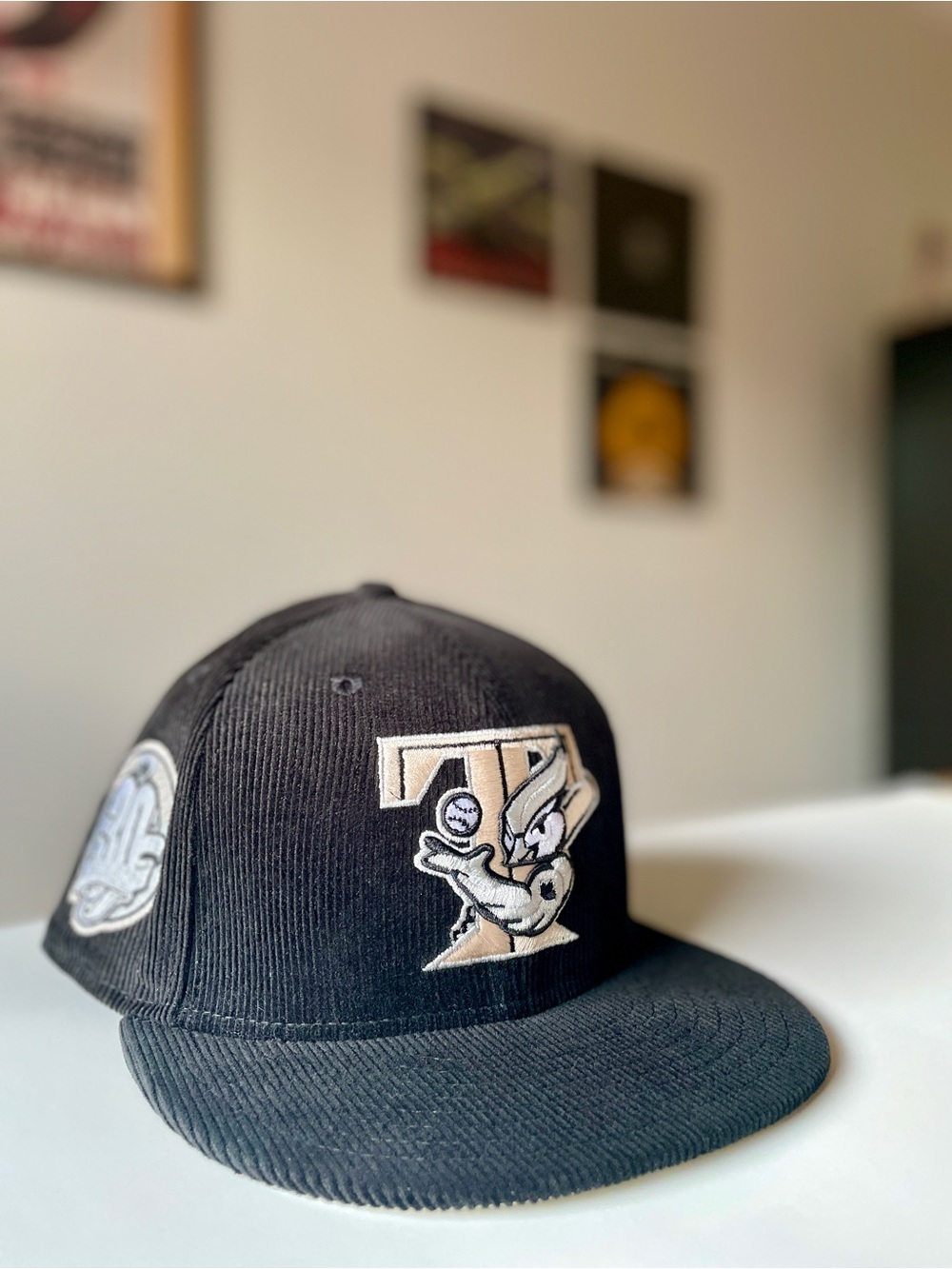 Sold Out Toronto Blue Jays “Muscle Bird” Corduroy 59FIFTY Fitted Cap